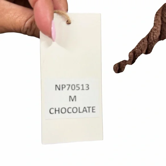 New in rust-colored corduroy sleeveless jumpsuit - Picture 4 of 5